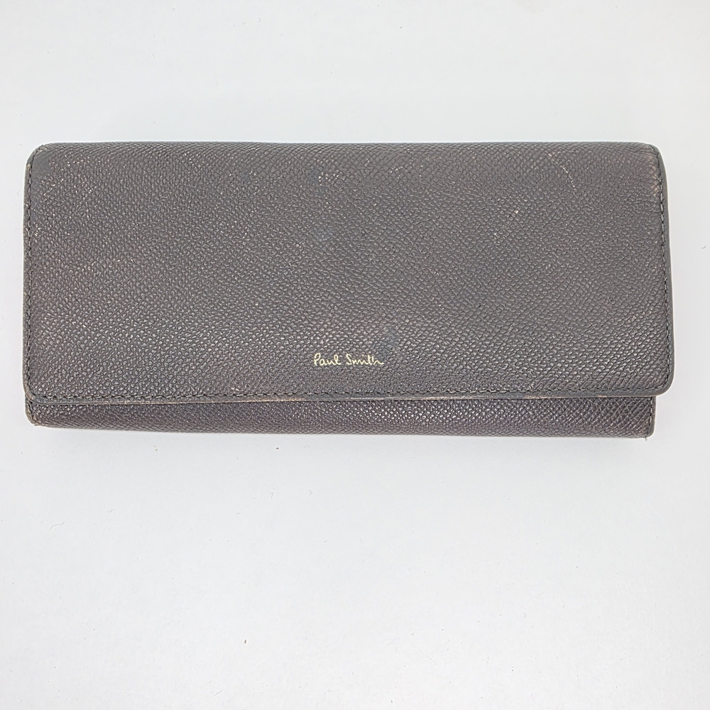 Paul Smith Grey Leather Wallet